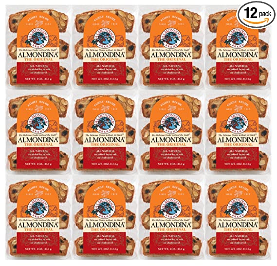 Almondina Biscuits, Original, 4 ounce, 12 pack