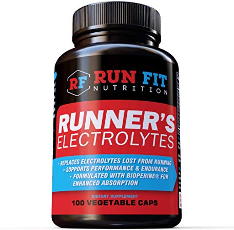 Runner's Electrolytes | Maximum Hydration | Advanced Electrolyte Capsules | Endurance, Avoid Muscle Cramps