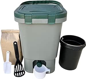 Easy Snap Lid Bokashi Compost Kit