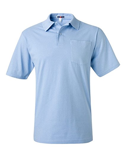 Jerzees Men's SpotShield Jersey Pocket Polo