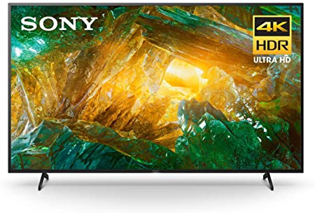 Sony X800H 75 Inch TV: 4K Ultra HD Smart LED TV with HDR and Alexa Compatibility - 2020 Model