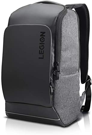 Lenovo Legion Recon Gaming Backpack for 15.6 Inch Laptops, Water Repellent Rucksack – Black