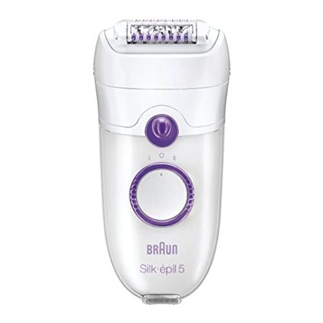 Braun Silk Epil 5 SE5180 Epilator with Comfort System and One Attachment Fully Washable