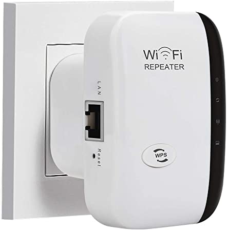 WeChip WiFi Repeater WiFi Booster 300Mbps IEEE802.11n/g/b 2.4GHz, WPS, Mini AP, Access Point, Long Range for WiFi Extender
