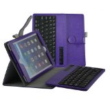 Mama Mouth 2 in 1 Folio Stand Pu Leather Case with Removable Wireless 30 Bluetooth Keyboard for Apple Ipad Mini 1stipad Mini with Retina Display 2nd Tablet Pc Purple Apple Ipad Mini 1stipad Mini with Retina Display 2nd Purple