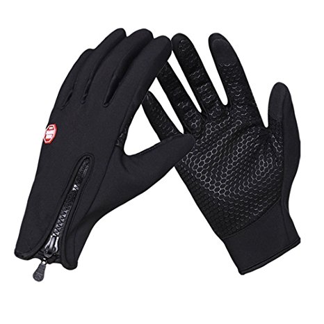 Cotop Outdoor Windproof Work Cycling Hunting Climbing Sport Smartphone Touchscreen Gloves for Gardening, Builders, Mechanic
