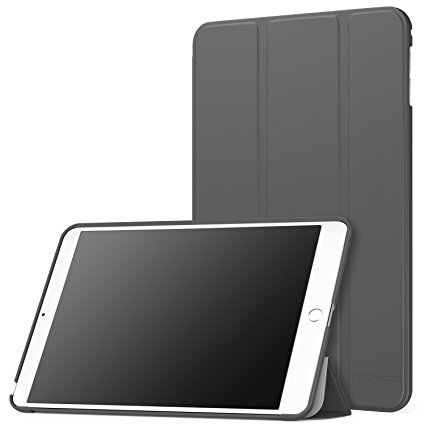 MoKo iPad Mini 4 Case - Ultra Slim Lightweight Smart-shell Stand Cover Case With Auto Wake / Sleep for Apple iPad Mini 4 (2015 edition) 7.9 inch iOS Tablet, GRAY