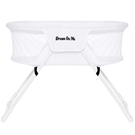 Dream On Me Mackenzie Bassinet in White