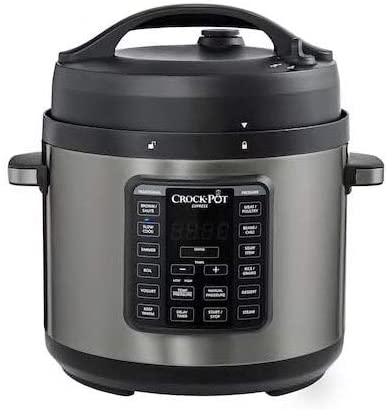 Crock-Pot Express 6-Quart Easy Release Multi-Cooker, Stainless Steel