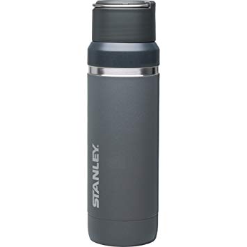 Stanley Go Series with Ceramivac Vacuum Insulated Bottle, Asphalt, 36oz