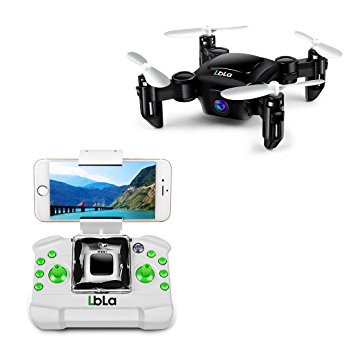 Mini Foldable Pocket RC Drone, FPV 6-Axis Gyro Altitude Hold RC Quadcopter with HD WiFi Real-time Transmission Camera