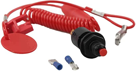 Five Oceans Universal Emergency Cut-Off Switch with Coiled Lanyard FO-1518