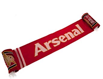 Arsenal FC Gunners Crest Scarf - Official, licensed scarf -