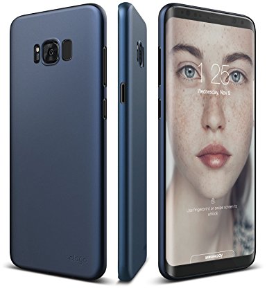 elago Galaxy S8 Plus Case [Origin][Jean Indigo] - [Device Fitting Tested][Minimalistic][Scratch Protection Only][True Fit] - for Galaxy S8 Plus