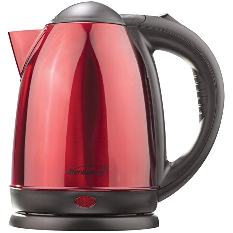 Brentwood KT-1795 1.7L Stainless Steel Cordless electric Kettle
