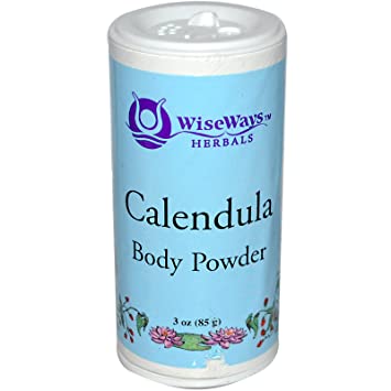 WISE WAYS HERBALS Calendula Body Powder, 4 OZ
