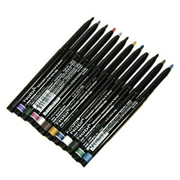 Nabi Cosmetics Retractable Waterproof Eye Liner Pencil 12 Different Colors