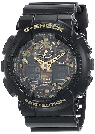 Casio G-Shock Analog-Digital Multi-Colour Dial Men's Watch-GA-100CF-1A9DR (G519)