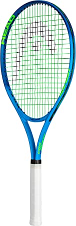 HEAD Ti. Conquest Tennis Racket - Pre-Strung Head Light Balance 27 Inch Racquet - 4 3/8 in Grip