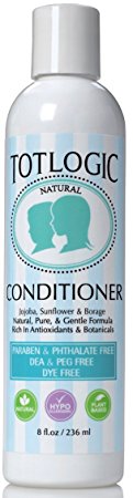 TotLogic Conditioner - Original Scent - 8 Ounce - Infused with Natural Jojoba, Borage, and Sunflower Seed Oil, Rich In Antioxidants