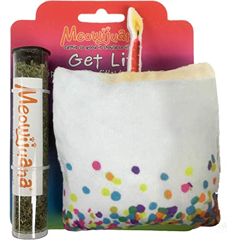 Meowijuana Get Lit Birthday Cake Refillable Cake