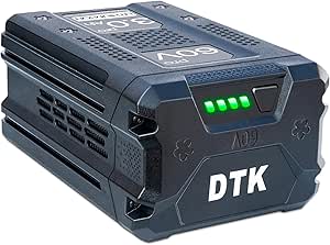 DTK Replacement for Greenworks 60V Battery LB60A00 LB60A01 LB60A02 LB60A03 Compatible with 60V Cordless Tools Lithium Ion Battery 5.0Ah Batteries