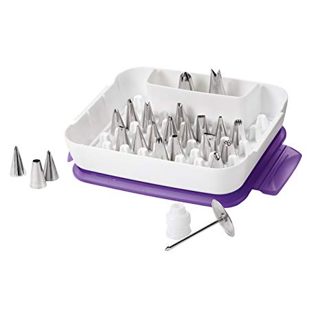 Wilton Decorating Piping Tip Set, 22 Pieces