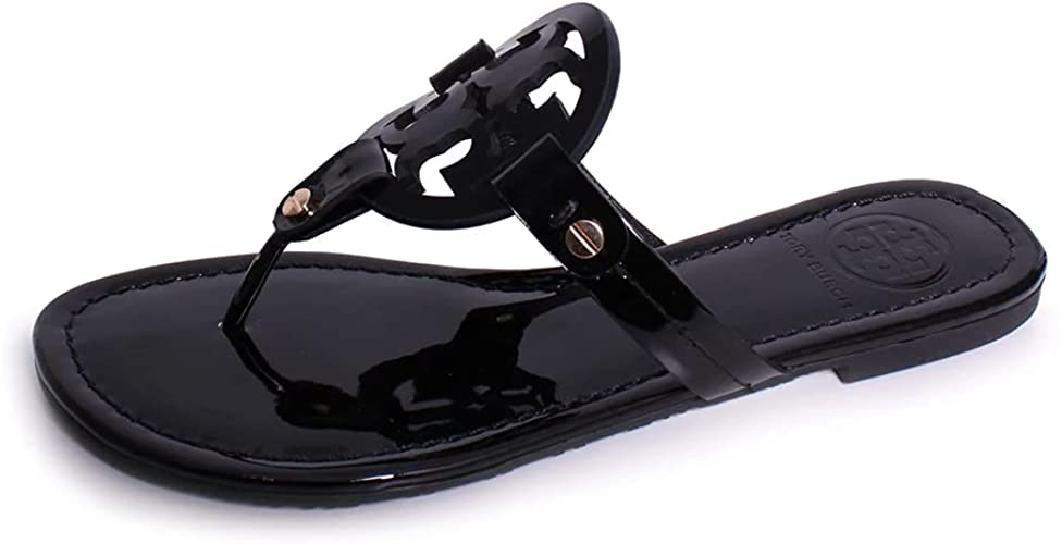 Tory Burch Women's Miller Patent Thong Sandal