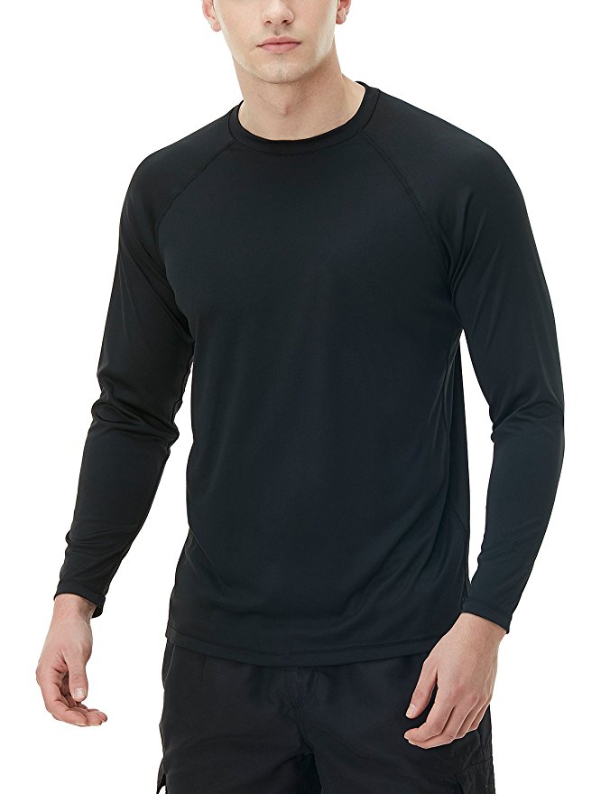 Tesla Men's UPF 50  Long Sleeve Rashguard MSR13/MSR12/MSR11/MSR10/MSS03