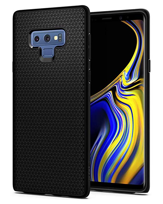 Spigen Liquid Air Armor Galaxy Note 9 Case with Durable Flex and Easy Grip Design for Samsung Galaxy Note 9 (2018) - Matte Black