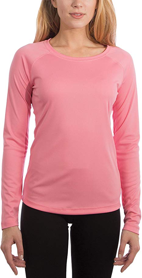 Vapor Apparel Women's UPF 50  UV Sun Protection Outdoor Performance Long Sleeve T-Shirt