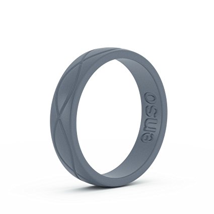 Enso Womens Infinity Silicone Ring