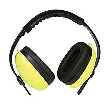 ERB 14235 105 Deluxe Ear Muffs, Lime
