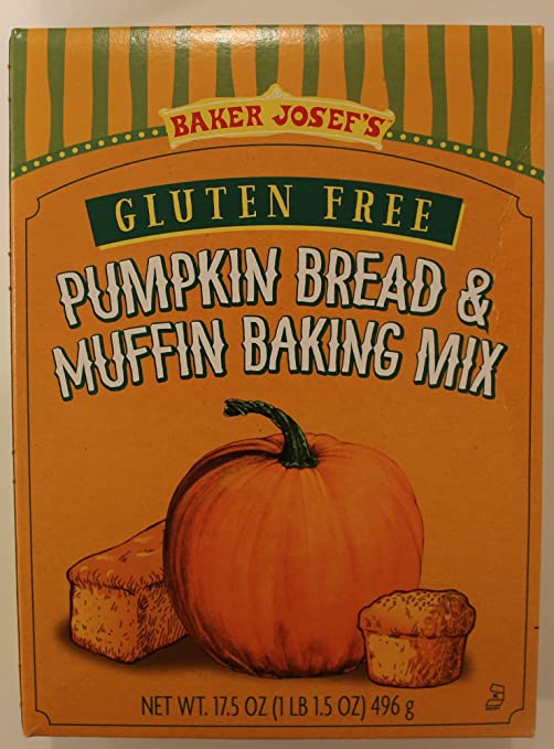 Trader Joe's Baker Josef's Gluten Free Pumpkin Bread & Muffin Baking Mix, 17.5 Ounce Box
