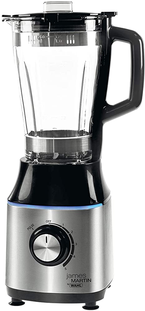 Wahl ZY024 James Martin Blender, 1.75 Litre, Heavy Duty Glass Jug Blender, Stainless Steel