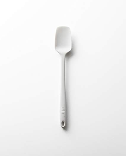GIR: Get It Right GIRSUS312SWT Premium Silicone Skinny Spoonula, 11", Studio White