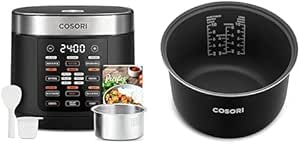 COSORI Rice Cooker Maker 18 Functions Multi Cooker with Inner Pot