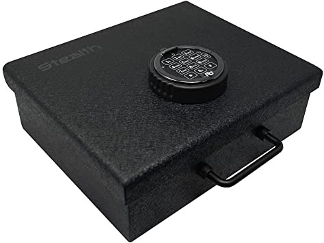 STEALTH Handgun Safe ShadowVault SV1 Heavy Duty Pistol Safe CA DOJ Approved