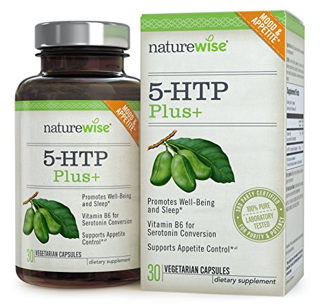 NatureWise 5-HTP Advanced Time Release, 200 mg, 30 Count