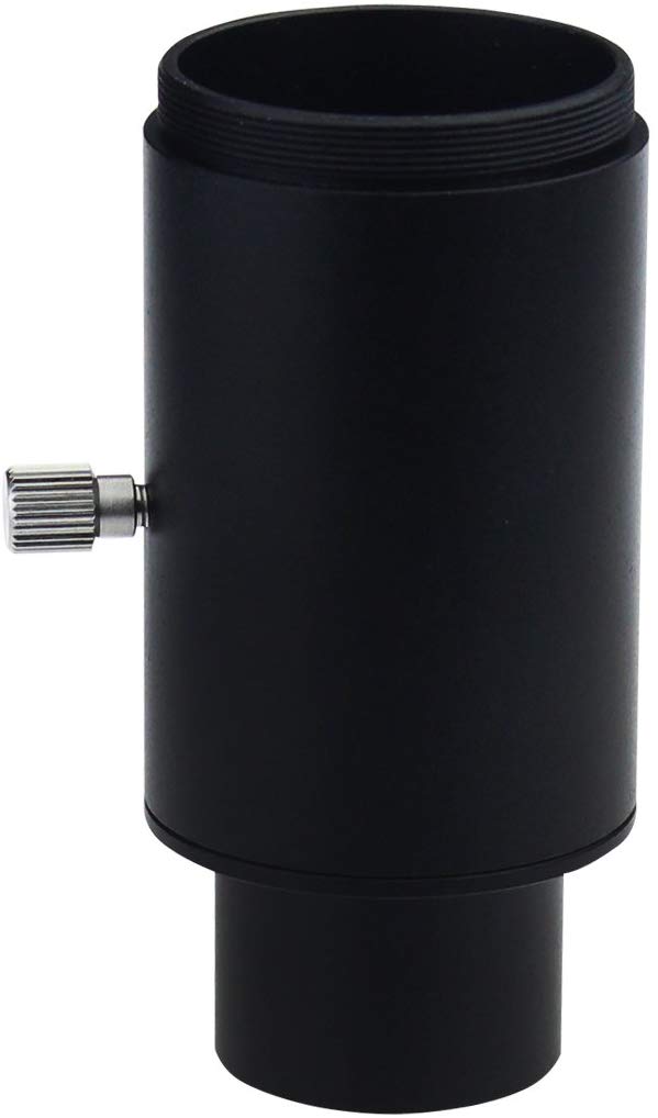 Solomark 1.25 Inch Telescope Camera Adapter, Can Link with T Mount to Take Photos