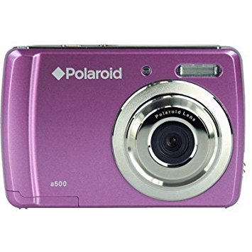 Polaroid CAA-500VC 5MP CMOS Digital Camera with 1.8-Inch LCD Display (Violet)