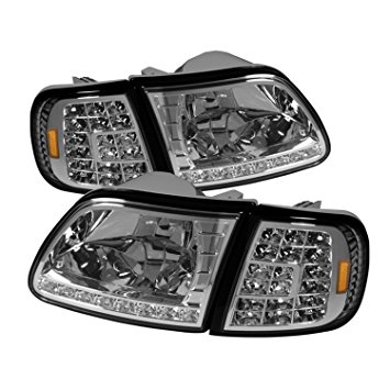 Spyder Auto HD-ON-FF15097-LED-SET-C Crystal Headlight