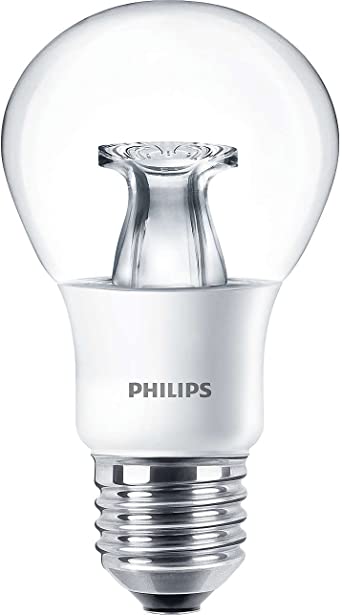 Philips Master LED 8.5 W (60 W) A60, E27 Edison Screw, Bulb, Warm White, Dim Tone, Clear