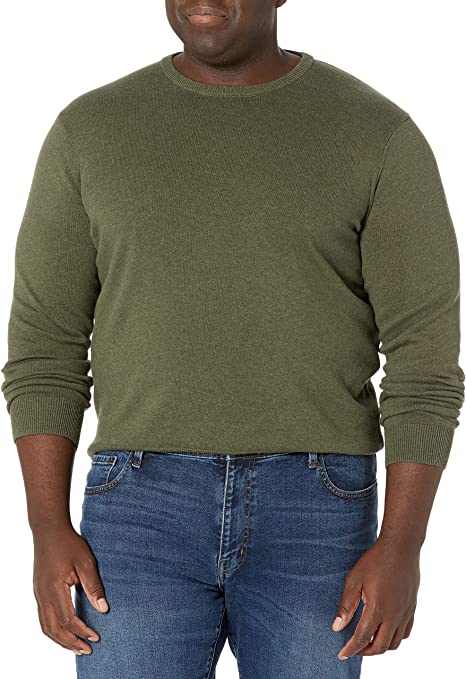 Amazon Essentials Men's Crewneck Sweater (Available in Big & Tall)