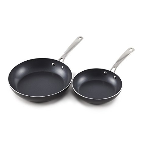 Lagostina 2pc Non-Stick Skillets (20cm/26cm)