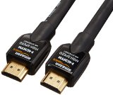 AmazonBasics High-Speed HDMI Cable - 25 Feet 76 Meters Supports Ethernet 3D 4K and Audio Return