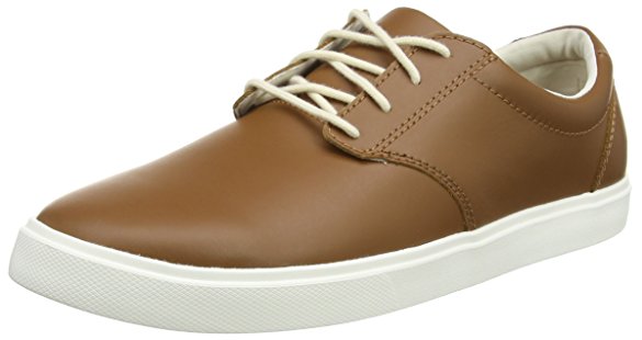 crocs Men's CitiLane Leather Lace-up Flat