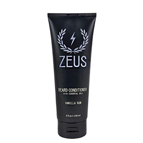 ZEUS Beard Conditioner Wash, Vanilla Rum, 8 Fluid Ounce