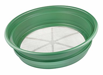 SE GP2-130 Patented Stackable 13-1/4" Sifting Pan, Mesh Size 1/30"