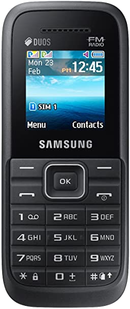 Samsung Guru FM Plus (SM-B110E/D, Black)